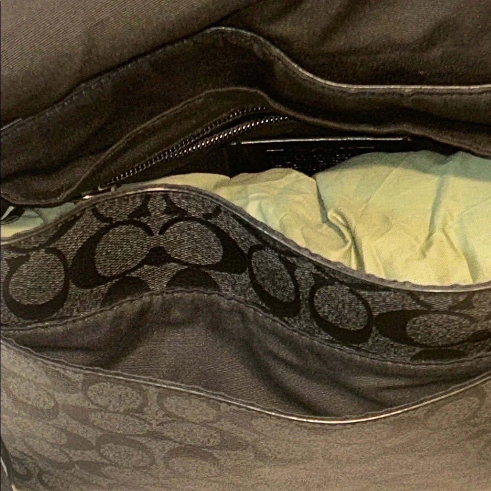 Coach Houston Map Messenger Bag